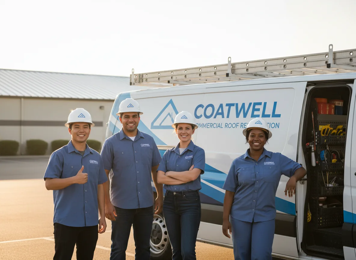 Commercial roof coating company in Sigourney, IA